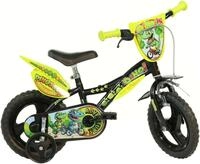 Kinderfahrrad DINO BIKES "12" Dinosaurier Kinderfahrrad stabiler Stahl-Rahmen