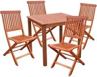 Garten-Essgruppe GARDEN PLEASURE "ANGWIN/PITTSBURGH", braun (braun, braun,...