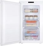 AMICA Einbaugefrierschrank "EGSS 321 900", Energieeffizienz: D, silber (wei&szlig;),