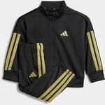 Trainingsanzug ADIDAS SPORTSWEAR "ESSENTIALS CLIMACOOL KIDS", Babys, Gr. 86, schwarz