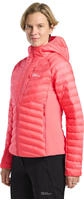 Funktionsjacke JACK WOLFSKIN "ROUTEBURN PRO INS JKT W", Damen, Gr. XS, pink (sunset,
