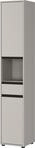 Hochschrank GERMANIA "Lemont", grau (steingrau), B:33cm H:181cm T:34cm,