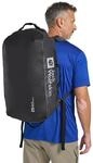 Sporttasche JACK WOLFSKIN "ALL-IN DUFFLE 45", Gr. onesize, grau (phantom), Polyester,
