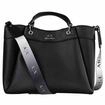 Handtasche ARMANI EXCHANGE "Handtasche WAVE SHOPPING L", Damen, schwarz, Polyurethan