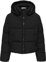 Steppjacke KIDS ONLY "KOGDOLLY SHORT PUFFER JACKET OTW", M&auml;dchen, Gr. 128, schwarz,