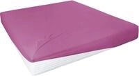 Spannbettlaken PRIMERA "Elasthan-Feinjersey", lila (flieder), 1 Stk.,