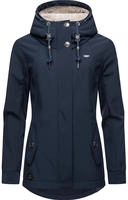 Softshelljacke RAGWEAR "Softshelljacke Monadde Softshell", Damen, Gr. XS, blau