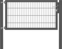 Zauneinzelt&uuml;r ALBERTS "Flexo Plus", grau (anthrazit), B:150cm H:80cm, Stahl,...