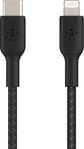BELKIN Smartphone-Kabel "Lightning/USB-C Kabel ummantelt mfi 1m", schwarz, 100cmcm,