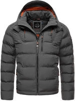 Winterjacke STONE HARBOUR "Winterjacke Arvidoo", Herren, Gr. 3XL, grau (anthrazit),