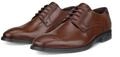 Schn&uuml;rschuh ECCO "MELBOURNE", Herren, Gr. 39, braun (cognacfarben), Glattleder,