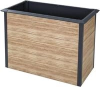 Hochbeet 50NRTH "Metall Hochbeet &raquo;Primus-Multi M&laquo;", beige (natur), B:100cm H:77cm