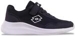 Sneaker LOTTO, Jungen, Gr. 25, blau (navy, wei&szlig;), Kunstfaser, Synthetik, Mesh,