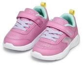Lauflernschuh GEOX "B SPRINTYE GIRL", M&auml;dchen, Gr. 21, pink (rosa, hellblau),