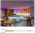 PAULMANN LED-Streifen "Pro Strip Silver P25 5m orange IP20 24V DC 20W", orange,