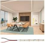 PAULMANN LED-Streifen "Pro Strip Gold P150 5m 930 IP20 24V DC 62W", wei&szlig;,