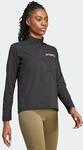 Funktionsshirt ADIDAS TERREX "MULTI CLIMACOOL 1/2 ZIP LONGSLEEVE", Damen, Gr....