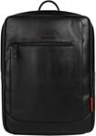 Laptoprucksack BUGATTI "CLARK", Gr. B/H/T: 30cm x 39cm x 9cm, onesize, schwarz,