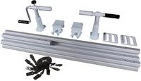 Planenaufroller UBBINK "Aufrollvorrichtung XTRA", silber, B:14cm H:23cm L:555cm,