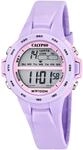 Chronograph CALYPSO WATCHES "Junior Collection", lila (flieder), Armbanduhren, Damen,