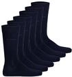 Kurzsocken GANT "Socken 6er Pack", Herren, Gr. 43-45, blau, Obermaterial: 73%