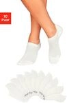 Sneakersocken BENCH. "Damen F&uuml;&szlig;linge, Rutschfest Silikon, Atmungsaktive