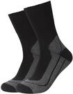 Skisocken CAMANO "function", Herren, Gr. 35-38, schwarz, Materialmix, mehrfarbig,