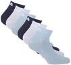 Kurzsocken FILA "Socken 6er Pack", Damen, Gr. 35-38, blau (sky), Obermaterial: 75%
