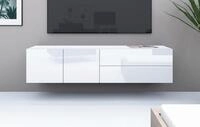 Lowboard BORCHARDT M&Ouml;BEL "Sophia, TV-Schrank Breite 152 cm", wei&szlig; (wei&szlig; matt,