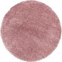 Hochflor-Teppich AYYILDIZ TEPPICHE "FLUFFY 3500, auch als L&auml;ufer und in Rund", rosa
