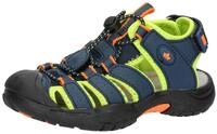 Sandale LICO "Sandale Nimbo", Jungen, Gr. 25, blau, Synthetik, Schuhe Sandale