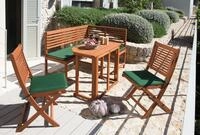Gartentisch MERXX "Holz", braun, B:50cm H:74cm T:90cm, Tische, Gartentisch, 50x90 cm
