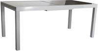 Gartentisch MERXX "Amalfi", grau (hellgrau), B:90cm H:75cm T:120cm, Tische,