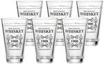 Longdrinkglas RITZENHOFF & BREKER "Whisky Becher SPIRITS 330 ml 6er Set transparent",