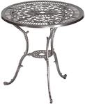 Gartentisch MERXX "Lugano", schwarz, B:70cm H:68cm T:70cm, Tische, Gartentisch,...