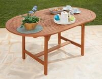 Gartentisch MERXX "Maracaibo", braun, B:100cm H:75cm T:170cm, Tische, Gartentisch,