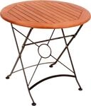 Gartentisch GARDEN PLEASURE "Wien", braun (holzfarben), B:80cm H:74cm T:80cm, Tische,