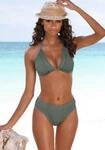 B&uuml;gel-Bikini-Top S.OLIVER "Aiko", Damen, Gr. 36, Cup F, gr&uuml;n (oliv), Microfaser,
