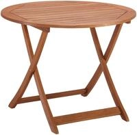 Gartentisch MERXX "Borkum", braun, B:100cm H:74cm T:100cm, Tische, Gartentisch, &Oslash;