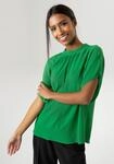 Schlupfbluse ANISTON SELECTED, Damen, Gr. 50, gr&uuml;n, Cr&ecirc;pe, Obermaterial: 97%