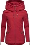 Outdoorjacke NAVAHOO "&Uuml;bergangsjacke Wekoo", Damen, Gr. S, rot (rot dots),