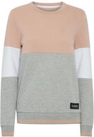 Rundhalspullover OXMO "Sweatpullover OXOmaya", Damen, Gr. L, rosa (mahogany...