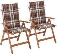 Gartenstuhl MERXX "Borkum", braun, B:57cm H:107cm T:62cm, Massivholz, St&uuml;hle,