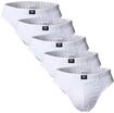 Slip CECEBA "Slip Sport Slip 5er Pack 5er Pack", Herren, Gr. 3XL, wei&szlig;,