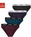Slip BENCH., Herren, Gr. S, 4 Stk., bunt (navy, bordeaux, petrol, anthrazit),...