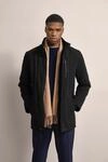 Kurzjacke BUGATTI "wasserabweisend", Herren, Gr. 48, schwarz, 100% Polyester,