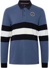 Langarm-Poloshirt FQ1924 "Langarm-Poloshirt FQMikkael", Herren, Gr. L, blau...