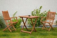 Balkonset MERXX "Rio", beige (natur), Sitzm&ouml;bel-Sets, Balkonset