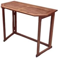 Gartentisch GARDEN PLEASURE "SANTAFE", braun (braun, holzoptik), B:50cm H:75cm