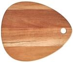 Schneidebrett ZELLER PRESENT, beige (natur), B:26cm H:2cm L:30cm, Massivholz,